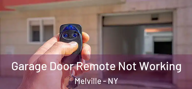  Garage Door Remote Not Working Melville - NY