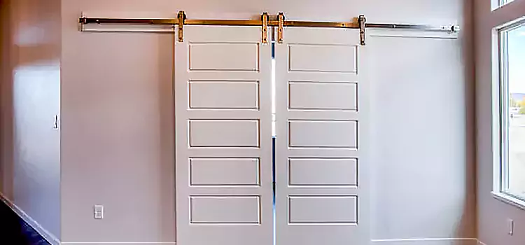 Glass Barn Door with Installation Hardware Kit Melville